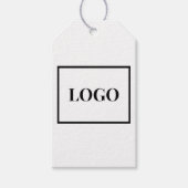 Business Logo Apparel Mode Kleding Hang Label Cadeaulabel (Voorkant)