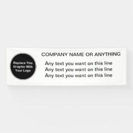 Business Logo-banner Spandoek