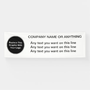 Business Logo-banner Spandoek
