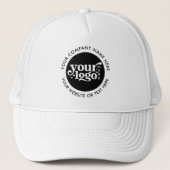 Business Logo Baseball Hat Trucker Pet (Voorkant)