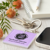 Business Logo Basic Employee Sleutelhanger (Voorkant Rechts)