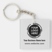 Business Logo Basic Employee Sleutelhanger (voorkant)