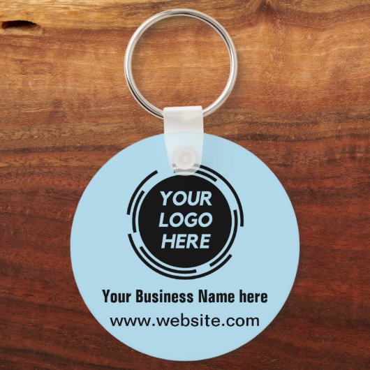 Business Logo Basic Employee Sleutelhanger (Voorkant)