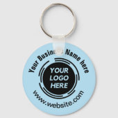 Business Logo Basic Employee Sleutelhanger (Voorkant)