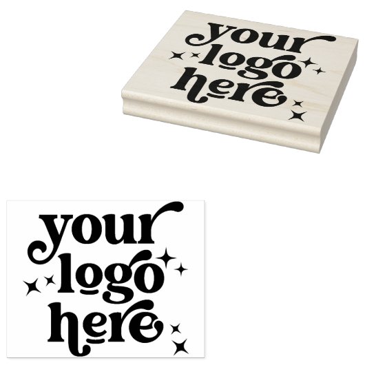 Business Logo Bedrijfsmarketing Branding Groot Rubberstempel (Gestempeld)
