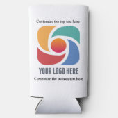  Business Logo Bedrijfsmarketing Seltzer Blikjeskoeler (Achterkant)