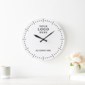 Business Logo Bedrijfsnaam Bedrijfsmerk Promo Grote Klok (Huis)