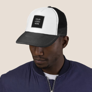 Business logo Black Company Minimalist Trucker Pet