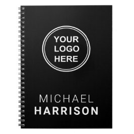 Business Logo Black Notitieboek