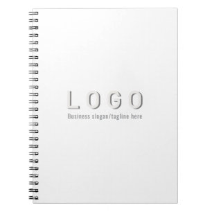 Business Logo Black Notitieboek