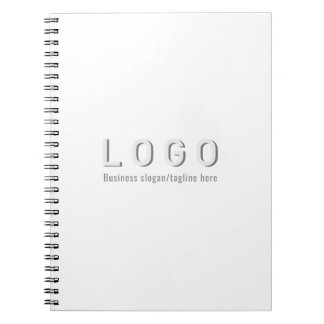 Business Logo Black Notitieboek