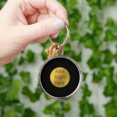Business Logo Black Sleutelhanger Sjabloon (Hand)