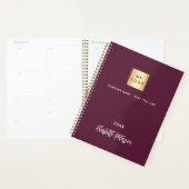 Business logo Bourgogne Elegant 2026 Planner (Display)