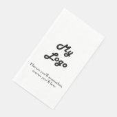 Business logo brand color slogan quote servet (Hoek)