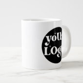 Business Logo Branded Grote Koffiekop (Voorkant rechts)