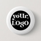 Business Logo Branded Ronde Button 5,7 Cm (Voorkant)