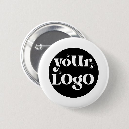 Business Logo Branded Ronde Button 5,7 Cm (Voorkant /achterkant)