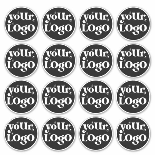 Business Logo Branded Sticker (Voorkant)