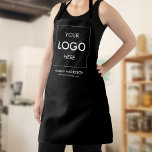 Business Logo Branding Black Schort<br><div class="desc">Discover the epitome of personalized professionalism with our custom aprons, tailored exclusively to encapsulate the essence of your brand! Our superior-quality aprons are not just a protective overlay; they’re a statement of your brand’s unique identity. With your personalized business logo elegantly embroidered or printed on, these aprons serve as a...</div>