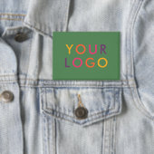 Business Logo Branding Template Green Button (Insitu)