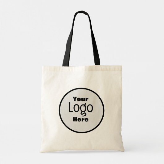 Business logo Canvas tas (Achterkant)