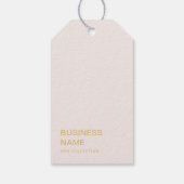 Business Logo Clothing Label Price Hang Label Cadeaulabel (Achterkant)