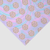 Business Logo Colorful Abstract Ombre-weefselpapie Tissuepapier (Detail)