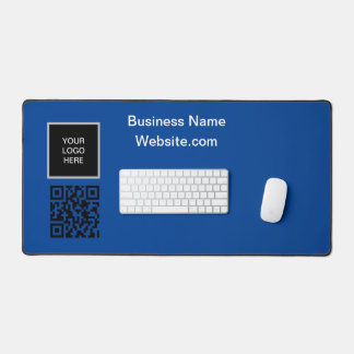 Business logo Company Blue QR-code Bureaumat