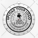 Business Logo Company Dartbord<br><div class="desc">Verhoog uw gameruimte of kantoor met ons aangepaste dartboard met uw cirkelvormige logo. Ons dartboard met een grote regelmaat is perfect voor bedrijven, kleine bedrijven en bedrijven die op zoek zijn naar een unieke en gedenkwaardige toevoeging aan hun ruimte. Dankzij ons aanpasbare ontwerp kunt u uw cirkelvormige logo in het...</div>