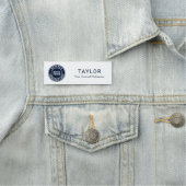 Business Logo Company Employees Conference toevoeg Naamplaatje (In situ)