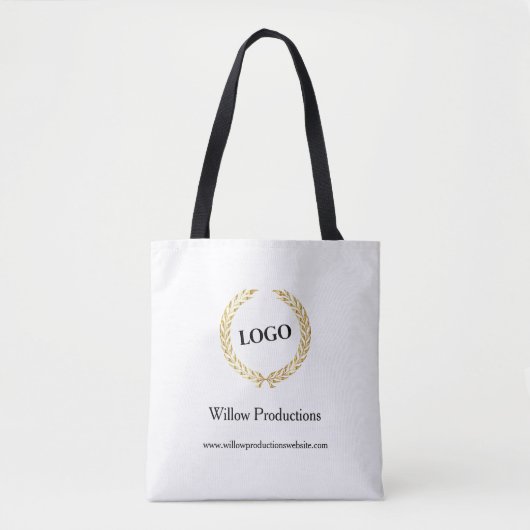 Business Logo Company Tote Bag (Voorkant)