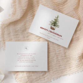 Business Logo Company Vakantie Groeten Kaart