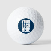 Business Logo Custom Company Foto Golfballen (Voorkant)