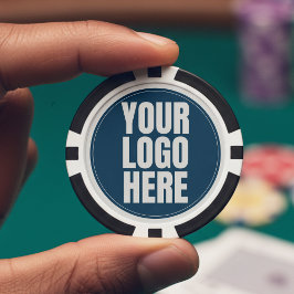 Business Logo Custom Company Foto Poker Chips