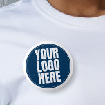 Business Logo Custom Company Foto Ronde Button 3,2 Cm<br><div class="desc">Business logo 2, 25-inch knooppin voor merk adverteren. Vertegenwoordig uw bedrijf met uw eigen professionele marketing materialen.</div>
