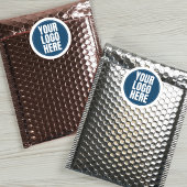 Business Logo Custom Company Foto Ronde Sticker