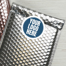 Business Logo Custom Company Foto Ronde Sticker