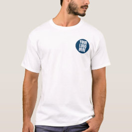 Business Logo Custom Company Foto T-shirt
