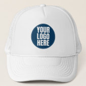 Business Logo Custom Company Foto Trucker Pet (Voorkant)