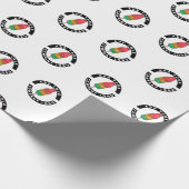 Business Logo Custom Corporate Annual Event Cadeaupapier (Hoek)