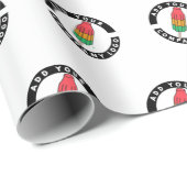 Business Logo Custom Corporate Annual Event Cadeaupapier (Rol Hoek)