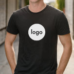 Business Logo Custom Employee Company T-shirt<br><div class="desc">Bedrijfs Logo de Personeel van het Bedrijf van de Douane van de Werknemer T-shirt. Eenvoudige sjabloon van een bedrijf met eigen merk.</div>