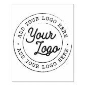Business Logo Custom groot Rubberstempel (Afrduk)
