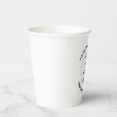 Business Logo Custom Papieren Bekers (Rechts)