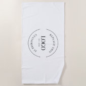 Business logo Custom QR-website professional Strandlaken (Voorkant)