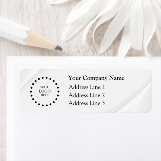 Business Logo Custom Return Address Label (Insitu)