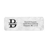 Business Logo Custom Return Address Label (Voorkant)