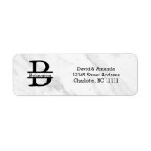 Business Logo Custom Return Address Label (Voorkant)