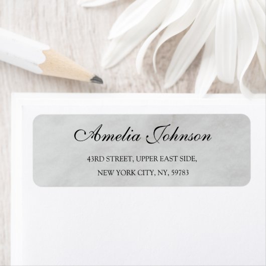 Business Logo Custom Return Address Label (Insitu)