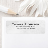 Business Logo Custom Return Address Label (Insitu)